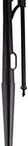 Raindrip P1025UB, Winged Jet Assembly, Quarter-Circle Pattern, Fan Spray, with 1/4-Inch Barbed Inlet on 13-Inch Stake with Adjustable Riser, Drip Irrigation Emitters, Black/Green