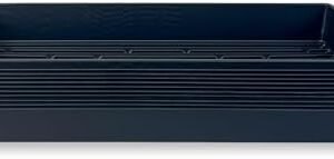10 Plant Growing Trays (No Drain Holes) - 20" x 10" - Perfect Garden Seed Starter Grow Trays: for Seedlings, Indoor Gardening, Growing Microgreens, Wheatgrass & More - Soil or Hydroponic