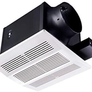 Tech Drive Bathroom Ventilation and Exhaust Fan with Humidity sensor,110CFM 0.8 Sones with 6inch Duct