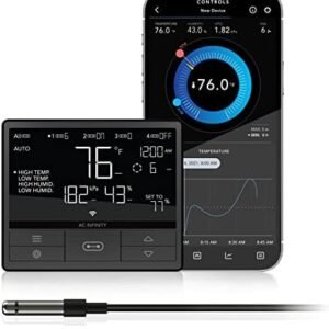 AC Infinity Controller 69 PRO, Smart Environmental Controller with Temperature, Humidity, VPD, Timer, Cycle, Schedule Controls, for Grow Tent Cooling Ventilation Lighting