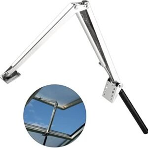 Greenhouse Vent Automatic Opener, Solar Heat Sensitive Roof Vent Opening Kits, Auto Ventilation Window Opener Agriculture Greenhouse Accessories Lifts 15 Lbs