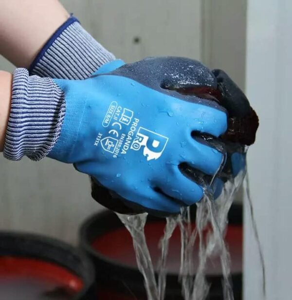 Waterproof Gardening Gloves Superior Grip Coating Durable for Garden Cold Weather Car Cleaning Fishing Multipurpose - Image 5