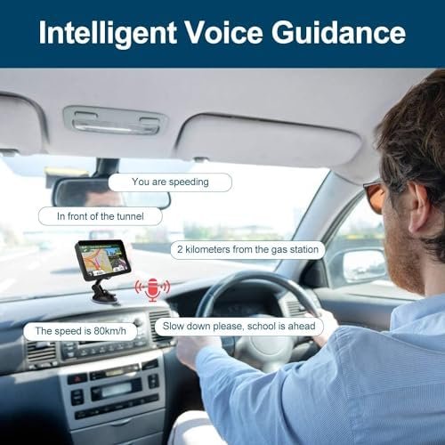 GPS Navigation for Car Truck RV, GPS Navigator with 9 inch, 2024 Maps (Free Lifetime Updates), Truck GPS Commercial Drivers, Semi Trucker GPS Navigation System, Custom Truck Routing - Image 5