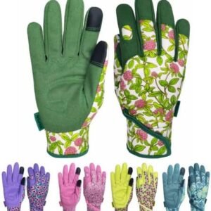 Thorn Proof&Puncture Resistant Gardening Gloves with Grip,Garden Gloves for Women, Leather Work Gloves,Gifts