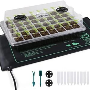 Seed Starter Tray, 40 Cells Seed Starter Kit with for Seed Starting, Germination Tray with Humidity Control Domes