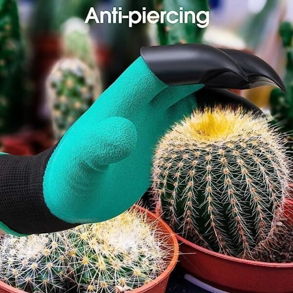Clawed gardening gloves,Anti slip gloves for excavation and weeding,Gardening claw gloves,Used for garden operations - Image 3