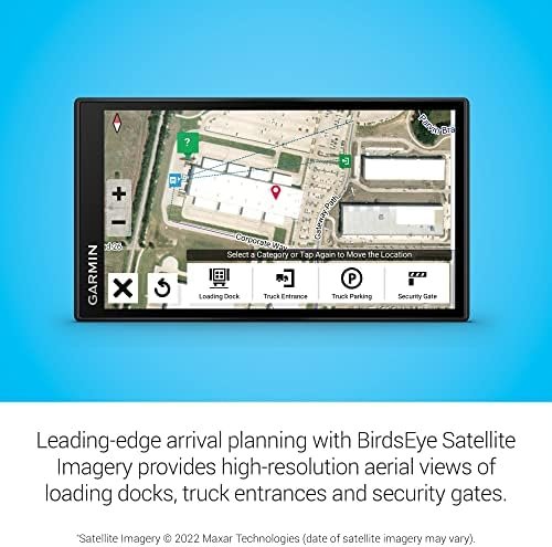 Garmin dēzl™ OTR610, Large, Easy-to-Read 6” GPS Truck Navigator, Custom Truck Routing, High-Resolution Birdseye Satellite Imagery, Directory of Truck & Trailer Services (Renewed) - Image 5