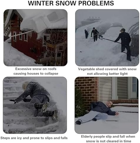 Snow Melting Mat,Residential Snow-Melting Stair Mat,Heated Snow Melting Outdoor Mats,Ice & Snow Melting Mats,Non-Slip Walkway Heated Outdoor Mat,Winter Outdoor Stairs, Steps,Doorways - Image 7