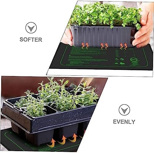 SUPVOX Heating pad Germination kit Needle Punched Cotton Indoor houseplants Live Indoor Garden Supplies Heat pad Flowers Flowers and Plants Heat mat Starting Heating mat - Image 6