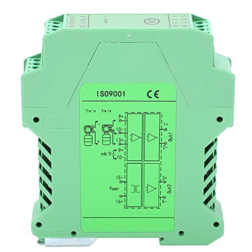 DCIsolator Current Voltage Transmitter DIN Rail Mount 1 in 2 Out 0‑10V to 4‑20mA GLG, Strong Versatility, High Reliability for Two Wire and Three Wire Transmitters