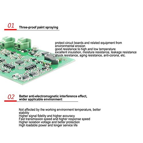 DCIsolator Current Voltage Transmitter DIN Rail Mount 1 in 2 Out 0‑10V to 4‑20mA GLG, Strong Versatility, High Reliability for Two Wire and Three Wire Transmitters - Image 2