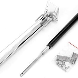 Window Opener, Auto Vent Opener Automatic Greenhouse Vent Opener with Solar Power Sensor and Controllor (Sliver)