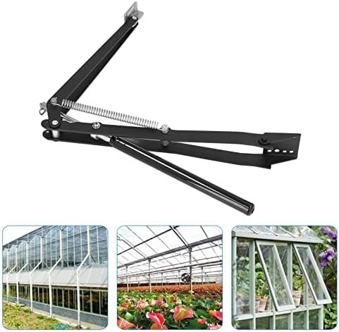 Fafeicy Greenhouse Window Opener Solar Heat Sensitive Automatic Vent Opener Double Spring Aluminum Ventilation Opener - Image 2