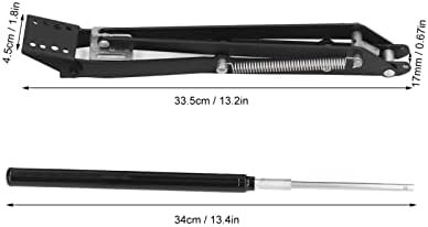 Fafeicy Greenhouse Window Opener Solar Heat Sensitive Automatic Vent Opener Double Spring Aluminum Ventilation Opener - Image 3