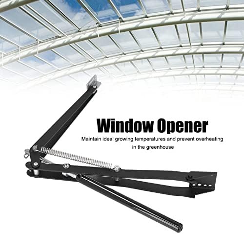 Fafeicy Greenhouse Window Opener Solar Heat Sensitive Automatic Vent Opener Double Spring Aluminum Ventilation Opener - Image 5