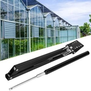 Window Opener Kit, Premium Aluminum Alloy Greenhouse Window Opener Kit Aluminum Alloy Automatic Ventilation Tools Agricultural Supply Window Vent Opener