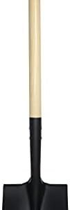 Shovel for Digging,Round Shovel, Garden Tool with D-Handle, 41 Inches in Overall Length, Wooden Handel Garden Shovel,Beach Shovel, Car Snow Shovel