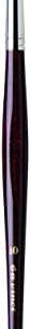 da Vinci Watercolor Series 5519 Maestro Paint Brush, Long Needle-Sharp Liner Kolinsky Red Sable with Kazan Squirrel Body, Size 10 (5519-10)