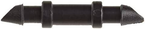 Raindrip 312050B Drip Irrigation Fittings Single Barbed Coupling Connectors, 1/4-Inch, 50 Per Bag, for Trees, Shrubs, Black - Image 3