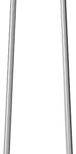 100x 6-Inch Galvanized Ground Garden Grass Stakes Pins, Lawn Landscape Weed Fabric Staple Heavy-Duty 11 Gauge Anti-Rust Steel Sod Anchor Securing Pegs, 6INCH-100PCS-W