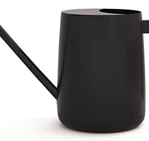 Indoor Watering Can with Long Spout - 35oz Black Watering Can for Indoor Plants - Cute Watering Can Indoor - Small Watering Can for Indoor Plants - Indoor Plant Watering Can - Houseplant Watering Can