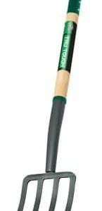 Truper 30293 Spading Fork – 4 Tines, 30 Inch Wood & Steel D-Handle
