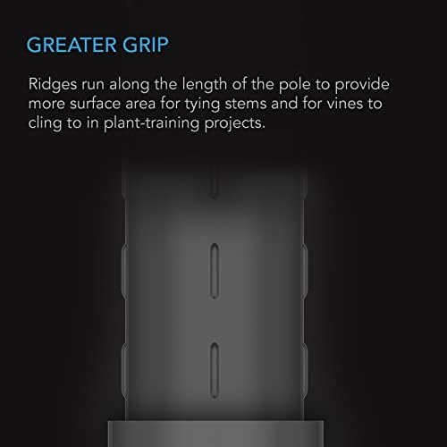 AC Infinity Garden Plant Stakes 24", Sturdy Metal Support Sticks with Protective Plastic Coating, 25-Pack for Tomatoes, Trees, and Vines in Gardening Hydroponics - Image 5