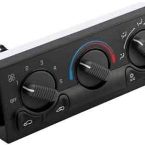 599-218 Climate Control Module Compatible with1999-2002 Chevy Tahoe Avalanche Suburban Silverado 1500 2500 3500 HD, GMC Yukon Sierra 1500 2500 3500 HD Front HVAC Air Conditioning Control Panel Switch