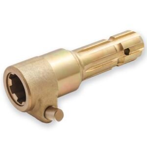 New Upgraded Universal PTO Extender Adaptor Push-Pin Type,Female 1-3/8" & 6 Spline,Male 1-3/8" & 6 Spline,70 HP PTO Shaft Extension Parts,PTO Link Quick Connect for Tractor. (Galvanized Surface)