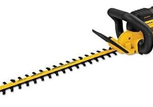 DEWALT 20V* MAX Cordless Hedge Trimmer, 22 Inches, Tool Only (DCHT820B), Battery Powered, Black/Yellow