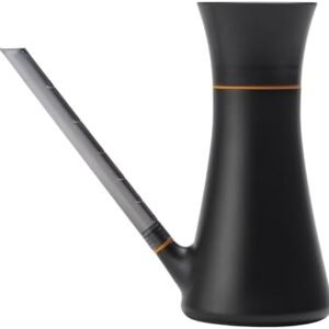 FISKARS Small Watering Can (40 oz.) for Indoor Gardening - Anti-Drip and Removable Nozzle - Made with Recycled Plastic
