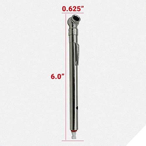 Milton S-928 Air/Water-Filled Tire Pencil Pressure Gauge, Built-in Deflator Valve, Pressure Measured in PSI & kPa, Easy to Read - Image 4