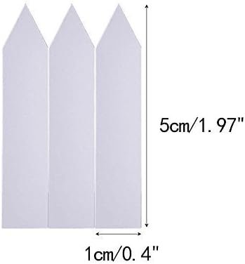 KINGLAKE 100 Pcs 3 Inch Peat Pots, Seeds Starter Pots,Transplant Seedlings Pots with 100 Pcs White Plastic Plant Labels - Image 5