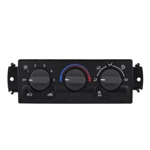 Front Climate Control Module HVAC Climate Control Panel Switch Heater A/C AC Control Compatible with Select Cadillac, Chevy, GMC Models Replaces 599-266