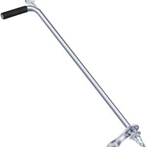 Worth Garden 34 Inch Long Handle 5 Claws Comfort Foam Grip Anti-Rust Steel Easily Grabber Picker Weeder Root Without Bending Manual Weeder Puller Tool Garden Stand-up Weeding Tool