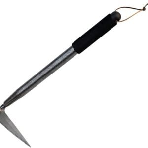 Worth Garden Forged Long Handle Garden Hoe - Wide Edge Hoe Hand Tiller - T317A00