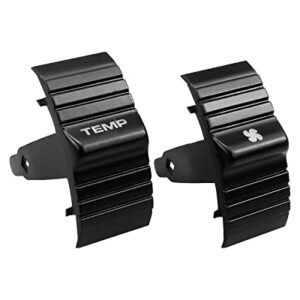 A/C Heater Climate Control Switches Fit for Porsche 997 987 Boxster Cayman Replace 99765310310 99765310111, 2 Pack