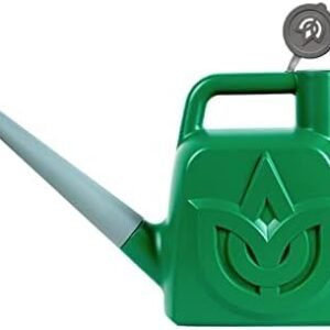 XXXFLOWER 1.5 Gallon Green Watering Can Outdoor Garden Flower Plant, Lightweight 6 L Water Cans with Detachable Nozzle Watering Pot for Office House Garden