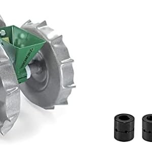 Metal Precision Manual Seeder for Vegetables Greens Onion Radish Beet Carrots (1-Row)