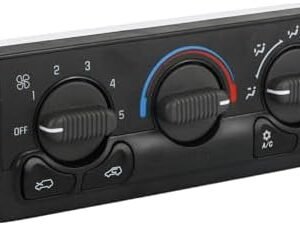 599-218 Front Climate Control Module,Compatible with Select Chevrolet/GMC Models Chevy Tahoe Avalanche Suburban Silverado 1500 2500 3500 HD Yukon Sierra AC Heater Control Panel HVAC Controls Switch