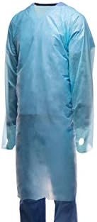 Tronex All-in-One Disposable PPE Kit for Home Health, Workplace, and Classroom Including Vinyl Exam Gloves, Isolation Gowns, Medical Face Masks, Shoe Covers, Hairnets (Large) - Image 4