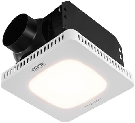 Bathroom Exhaust Fan, 110 CFM High-Efficiency Ventilation, 1.5sones Low Noise Operation All-Copper Motor, Remote Control, Energy-Saving Bathroom Ceiling Fan For Various Ceilings - Image 10