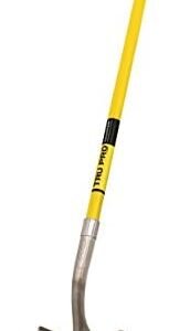 Truper 31198 Tru Pro Round Point Shovel, Fiberglass Handle, 10-Inch Grip, 48-Inch