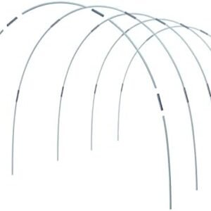 Greenhouse Hoops for DIY 3.5ft or Wider Grow Tunnel, Rust-Free Fiberglass Support Hoops Frame for Garden Fabric, DIY Plant Support Garden Stakes, Gardening Supplies, 25pcs