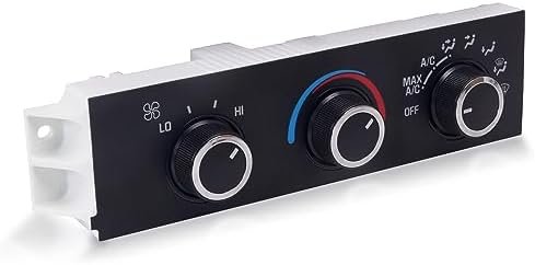 599-217 Heater A/C Control Switch, Air Conditioning Climate Control Module Panel Compatible with 1996-2020 Chevrolet Express Kodiak Astro, GMC Savana Safari Topkick