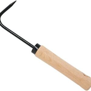 HONBAY 1PCS Hand Weeder Single-Claw Weed Remover Tool Small Weeding Tool for Home Outdoor Garden (8.5")