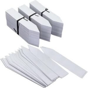 400 Pcs Plant Labels 4 Inch Plastic Plant Name Tags Garden Labels Markers for Outdoor Garden