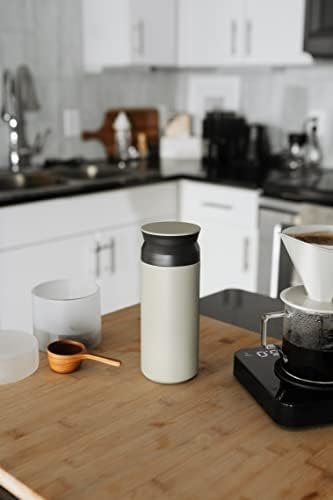 KINTO 20929 Travel Tumbler, 11.8 fl oz (350 ml), Sand Beige, Vacuum Double Layer Structure, Heat and Cold Retention - Image 2