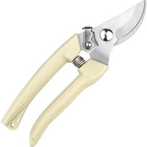 Professional Garden Scissors, Stainless Steel Bypass Pruning Shears, Garden Shears, Gardening Tools (1Pack)