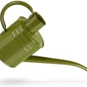 Homarden 34 oz. Green Watering Can - Metal Watering Can with Long Spout for Decoration, Perfect Plant Watering Can for Outdoor Plants and Watering Can for Indoor Plants (House Plants)